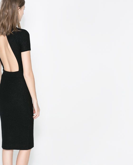 Rebajas de Zara - Vestido espalda descubierta Rebajas de Zara - Vestido espalda descubierta