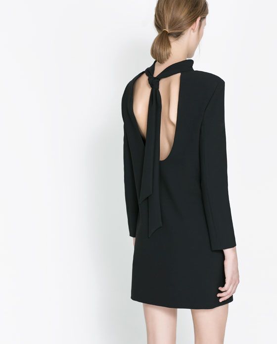 Rebajas de Zara 2014 - Espalda anudada Rebajas de Zara 2014 - Espalda anudada