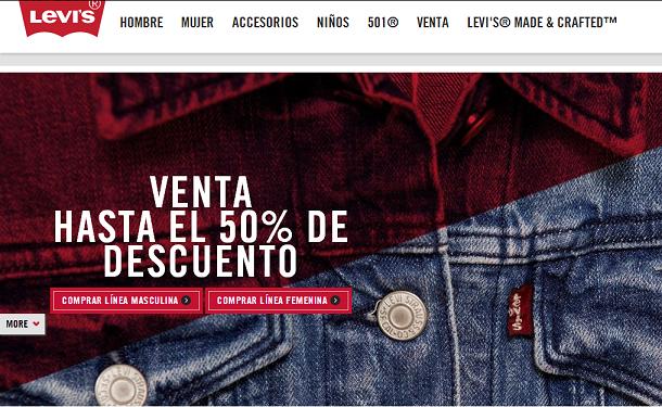 Pantalones vaqueros Levis para hombre y mujer