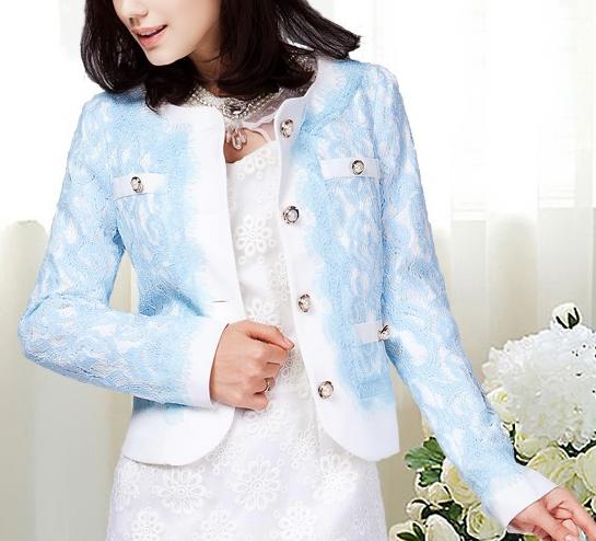El color de moda para el 2014 - Chaqueta encaje
