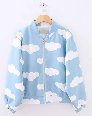 El color de moda para el 2014 - Chaqueta nubes