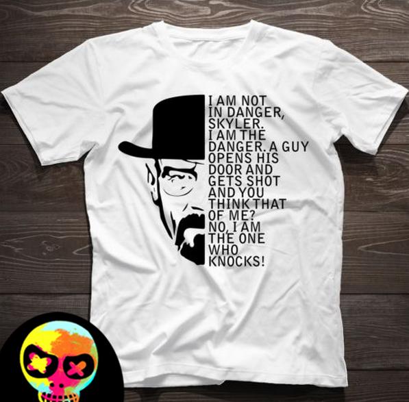 Camisetas de Breaking Bad - Hombre mensaje Camisetas de Breaking Bad - Hombre mensaje