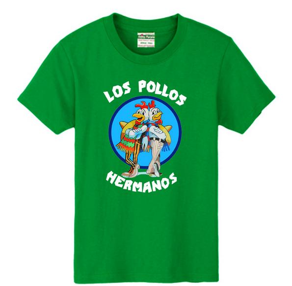 Camisetas de Breaking Bad - Hombre pollos hermanos Camisetas de Breaking Bad - Hombre pollos hermanos