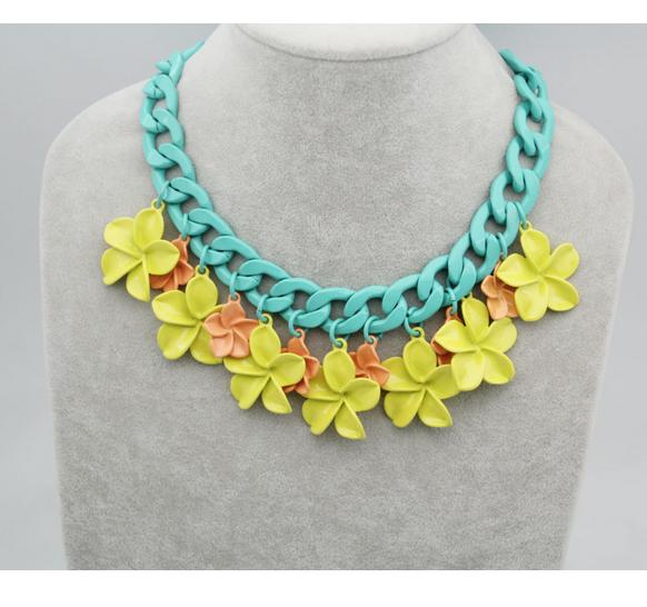 Collares de imitación de Zara - Collar de flores amarillas Collares de imitación - Collar de flores amarillas