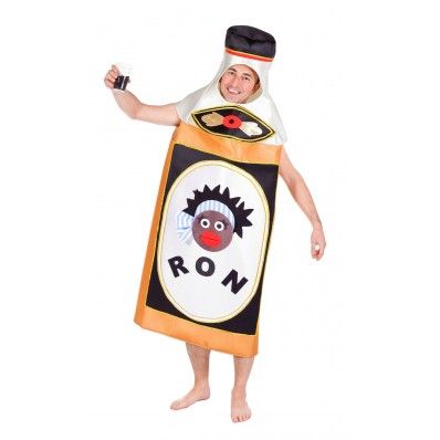 Disfraces en grupos - Disfraz de botella de ron