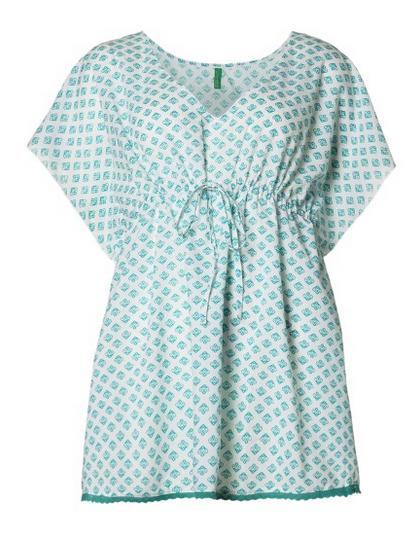 Catálogo de Benetton Premamá - Blusa con mangas Catálogo de Benetton Premamá - Blusa con mangas