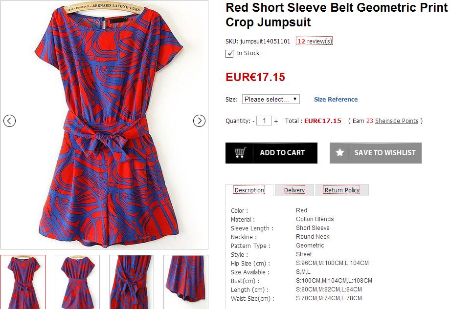 Selección de Sheinside - Jumsuit Selección prendas para el verano - Jumsuit