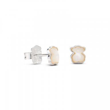 Pendientes de Tous de piedra rosa Pendientes de Tous de piedra rosa