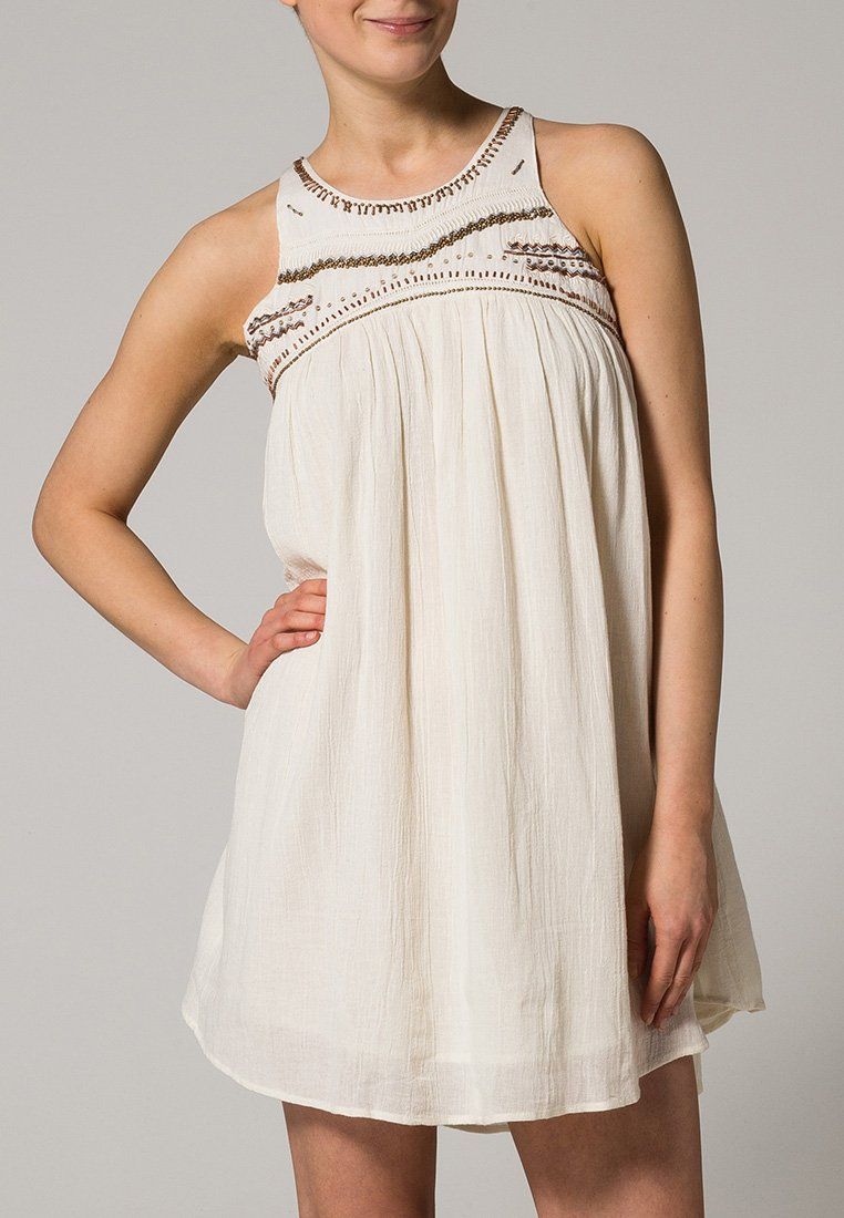 Vestido ibicenco - Billabong apliques en el cuello