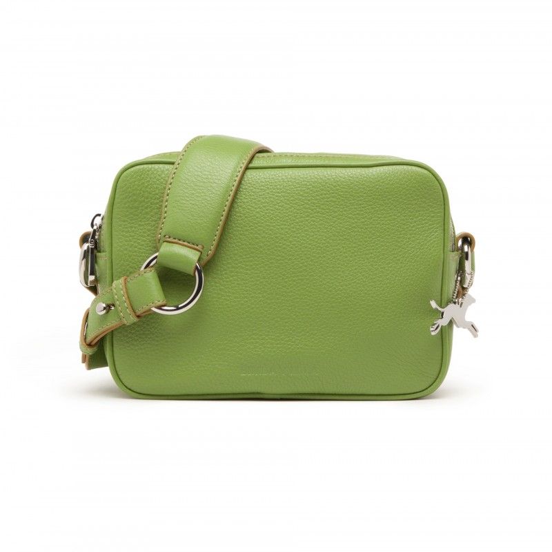 Bolso Bimba y Lola - Bandolera verde con colgante