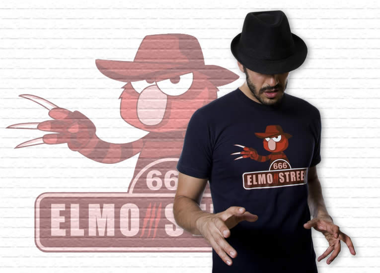 Camisetas originales de Elmo Street 666