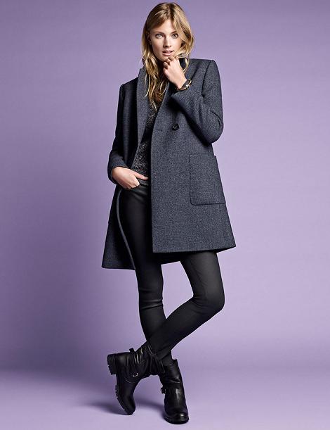 Massimo Dutti online - Abrigo largo