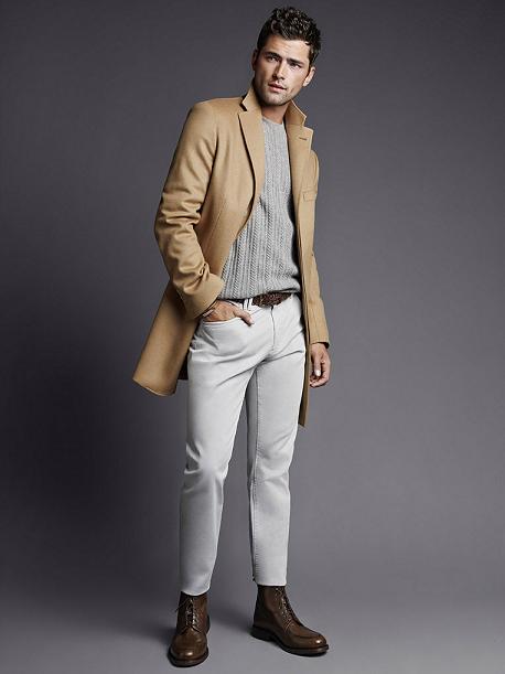 Massimo Dutti online - Abrigo camel