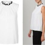 Blusa de fiesta con detalle en el cuello 2