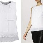 Blusa de fiesta desigual 2