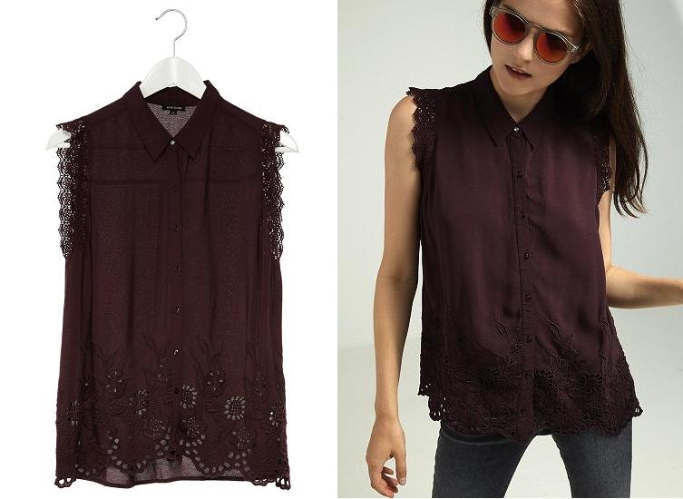 Blusa marrón oscuro 2 - Tu Moda Online