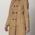 Gabardina camel