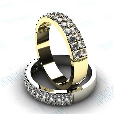 Anillo de compromiso con brillantes