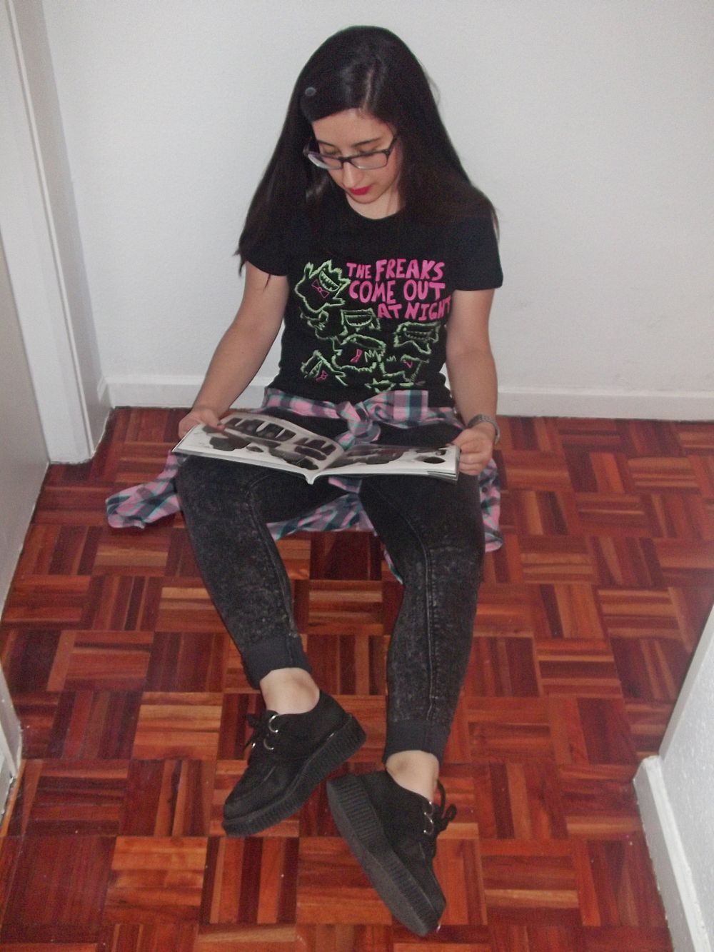 Camiseta brillo en oscuridad