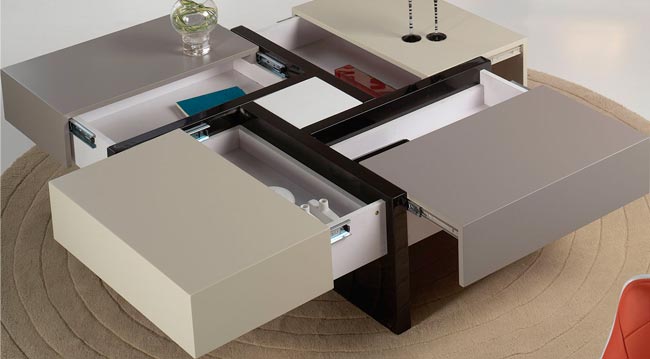 Muebles de diseño funcionales y modernos