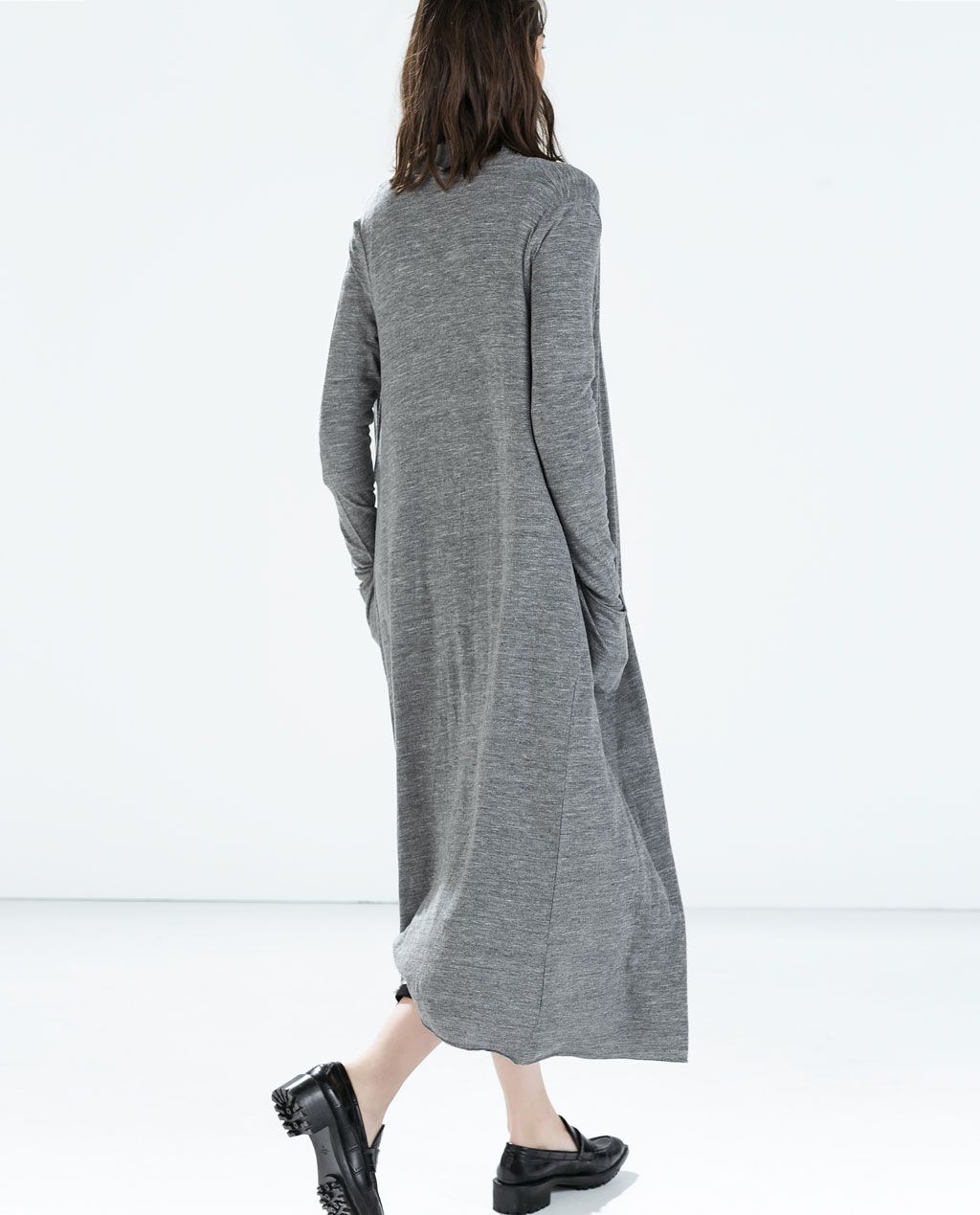 Chaqueta de punto larga Chaqueta de punto larga