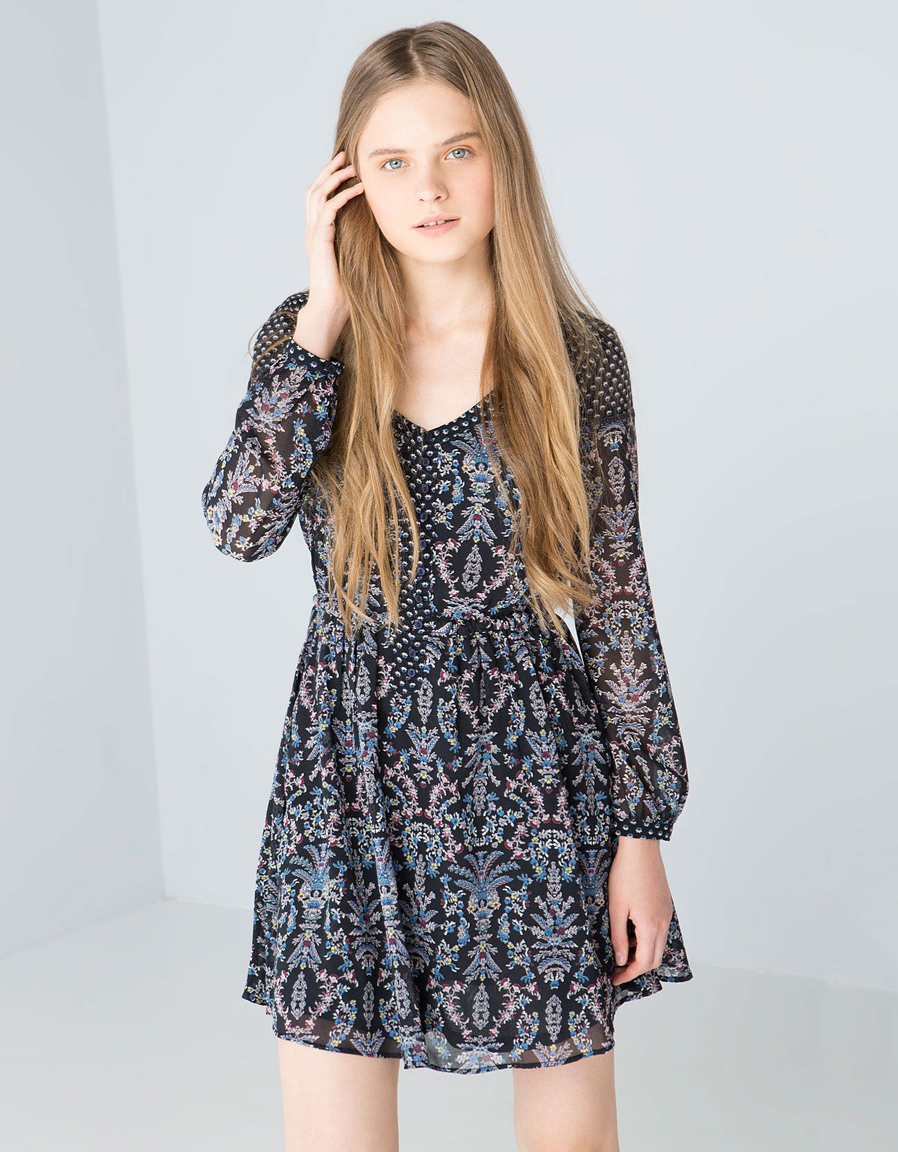 Vestido boho de flores