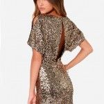 Vestidos de lentejuelas con espalda al aire
