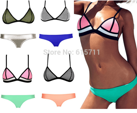 Bikini triangle colores