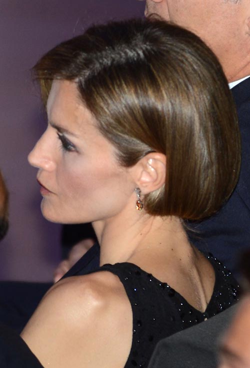 Peinado bob reina Letizia