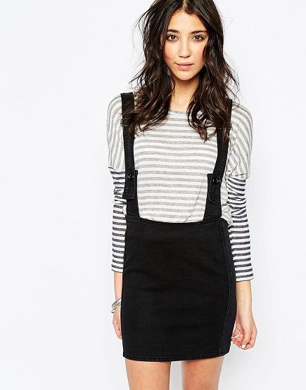 Pichi negro ajustado