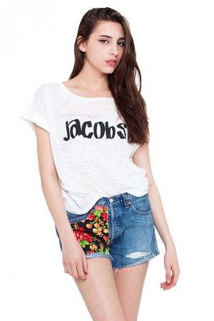 Shorts Levis vintage con parche