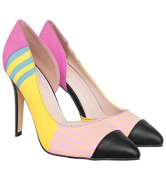 Tacones de colores