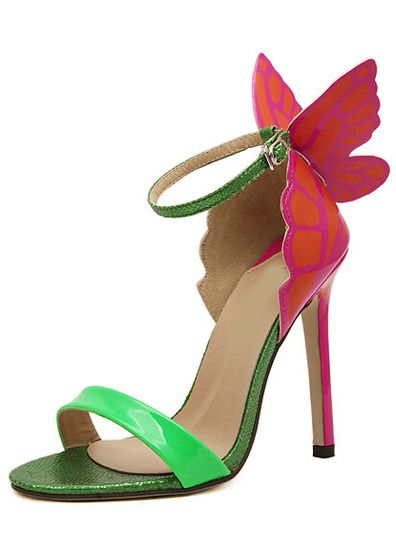 Tacones mariposa