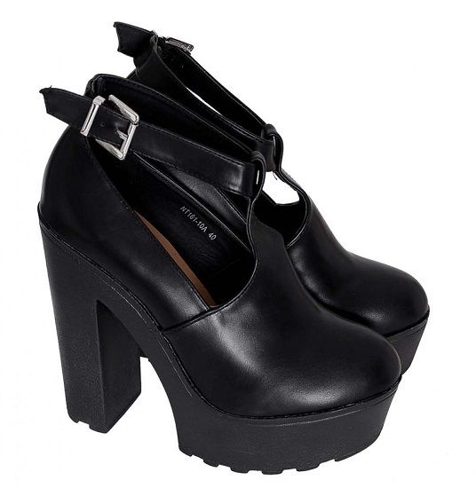 Zapatos con plataformas