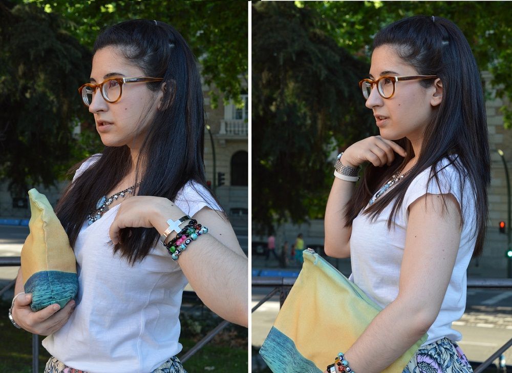 Look de verano con shorts