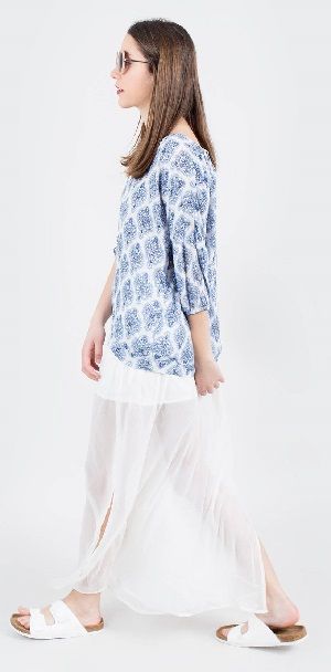 Faldas largas de tul