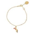 Pulsera dorada en rebajas