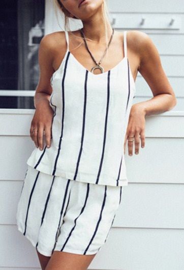 Conjunto de rayas de Sheinside online