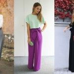 Pantalones palazzo para eventos especiales