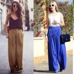 Pantalón palazzo para look informal