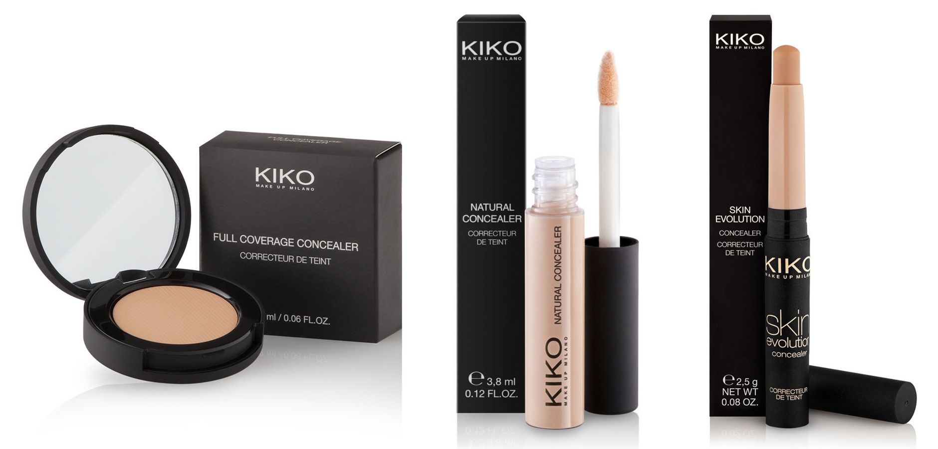Maquillaje corrector Low cost Kiko Milano