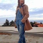 Cómo llevar un peto en invierno
