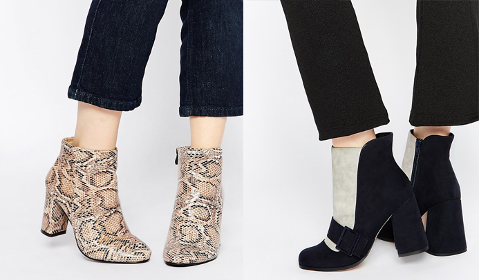 Botines tacon ancho Timberland Botines tacon ancho Timberland