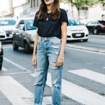 Pantalones vaqueros rotos