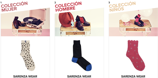 Calcetines originales en Sarenza Calcetines originales en Sarenza