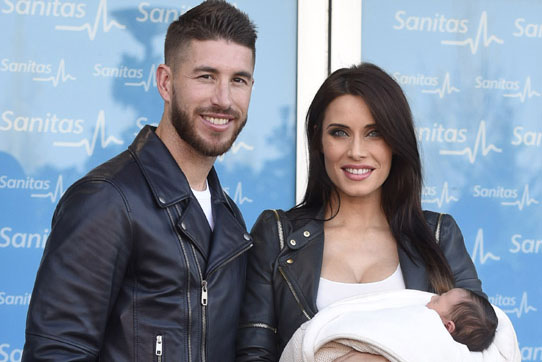 Sergio Ramos y Pilar Rubio