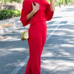 Look vestido rojo
