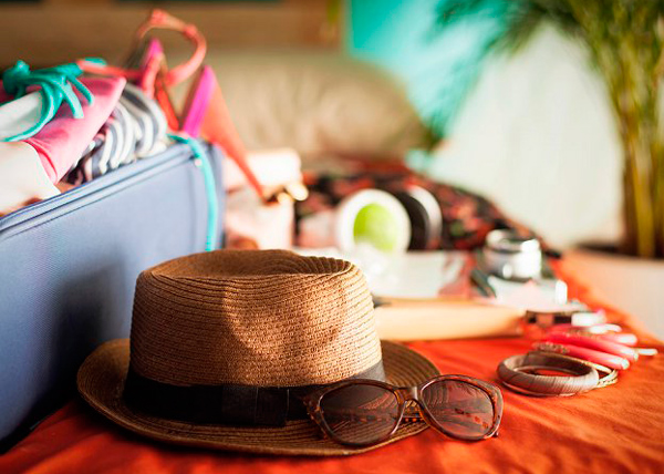 Maleta para ir a la playa