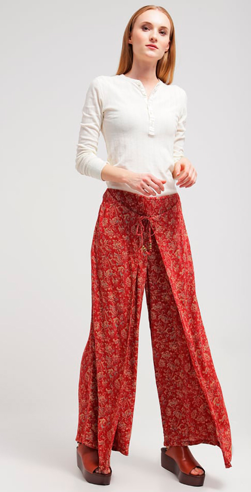 Pantalones palazzo
