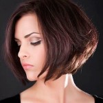 Cortes pelo corto mujer cara alargada